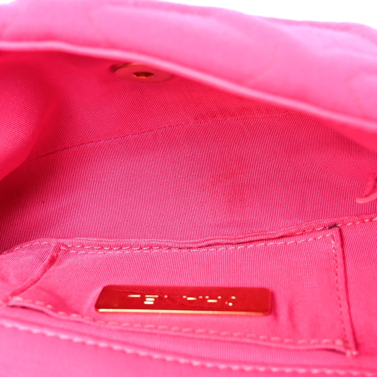 Jersey Quilted Chanel 19 Waist Bag Pink
