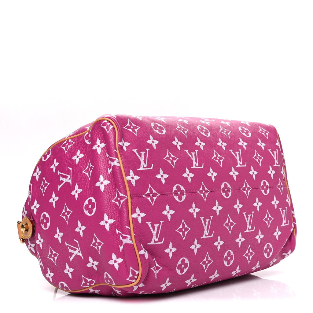 Calfskin Monogram Speedy P9 Bandouliere 40 Agate