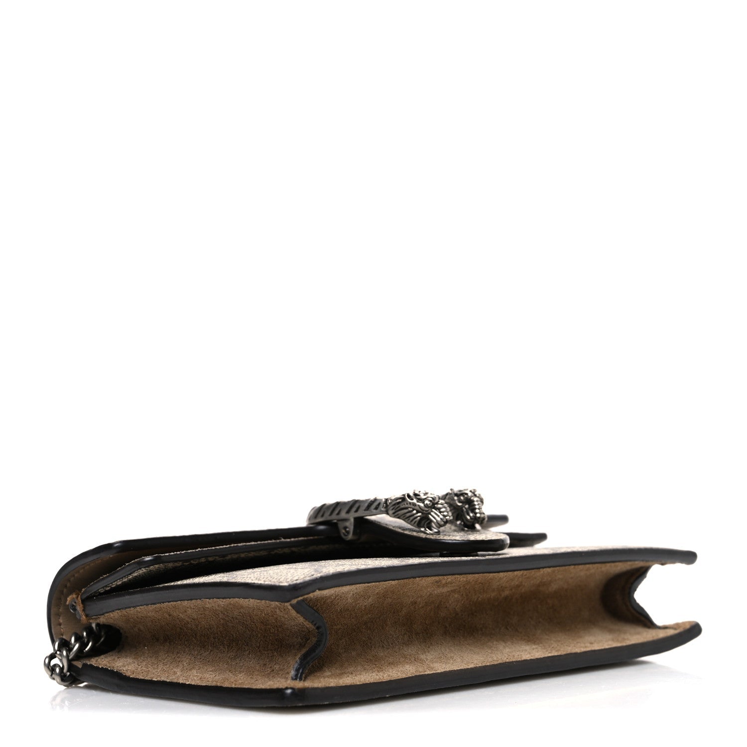 GG Supreme Monogram Super Mini Dionysus Shoulder Bag Taupe