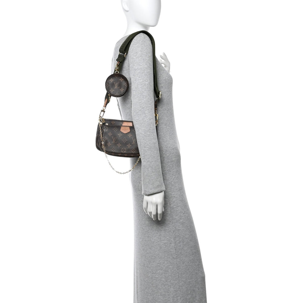 Monogram Multi Pochette Accessories Kaki