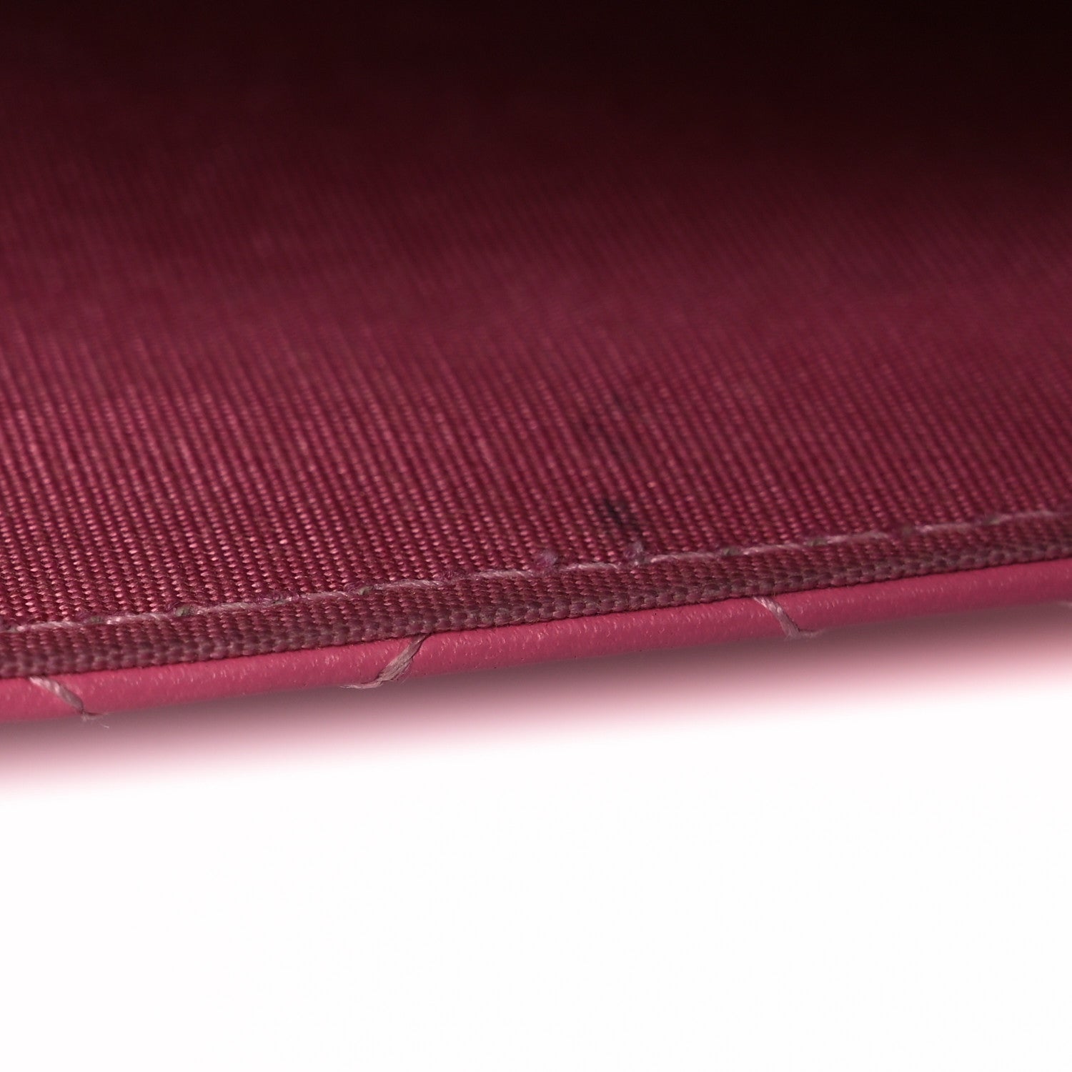 Lambskin Quilted Boy Square Wallet on Chain WOC Pink