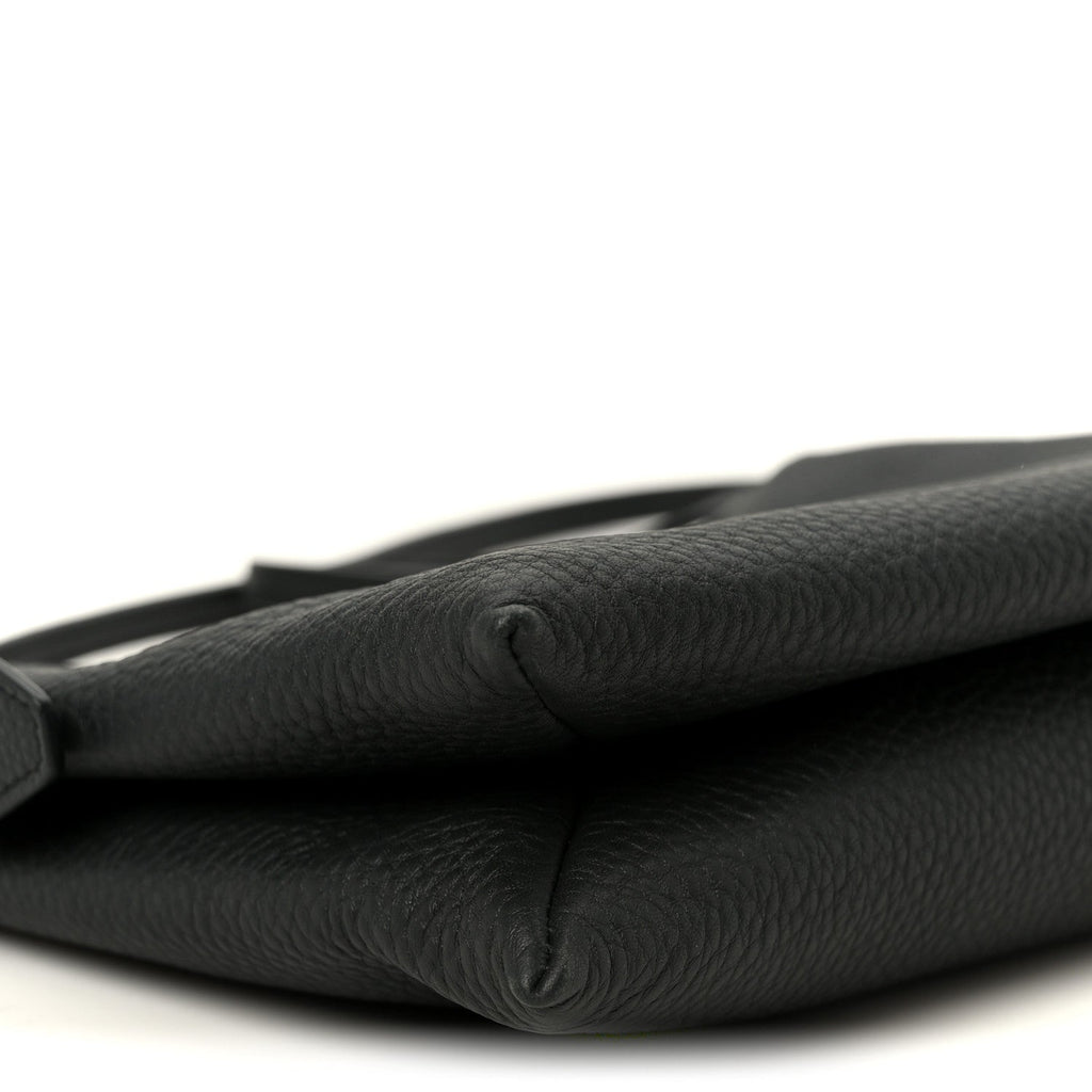 Grained Calfskin Nu Twin Bag Dark Pine