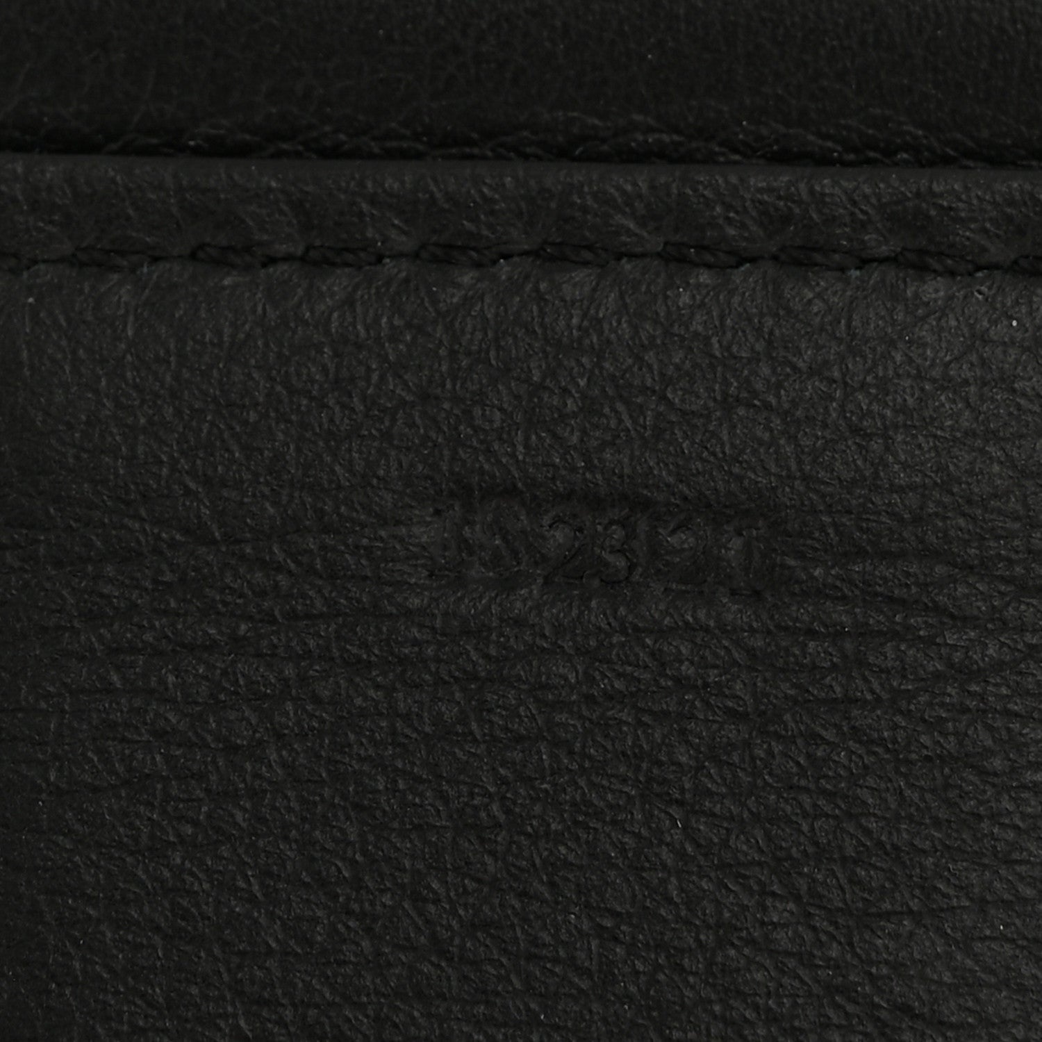 Calfskin Jacquard Anagram Loop Strap Navy Black