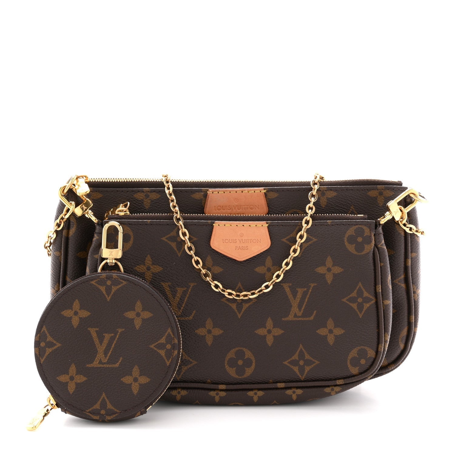 Monogram Multi Pochette Accessories Kaki