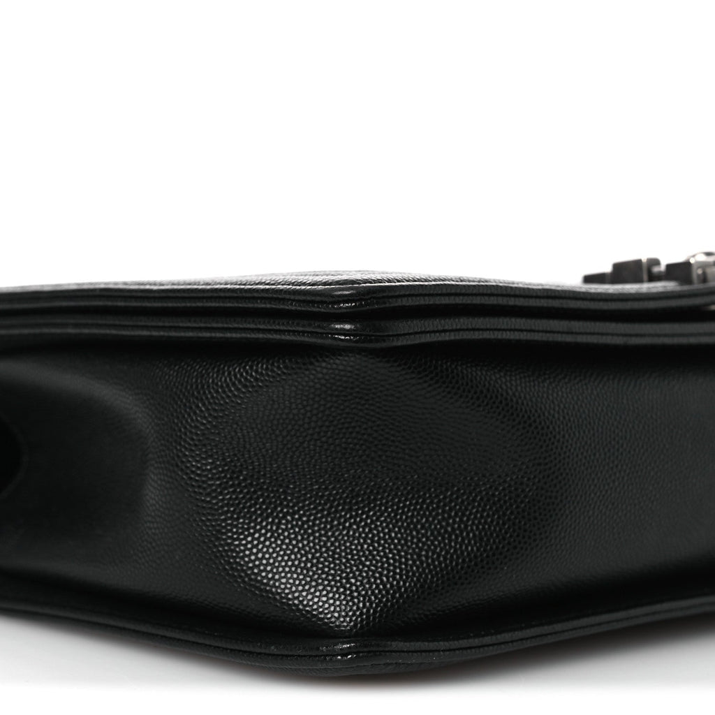 Caviar Quilted New Medium Boy Flap Black