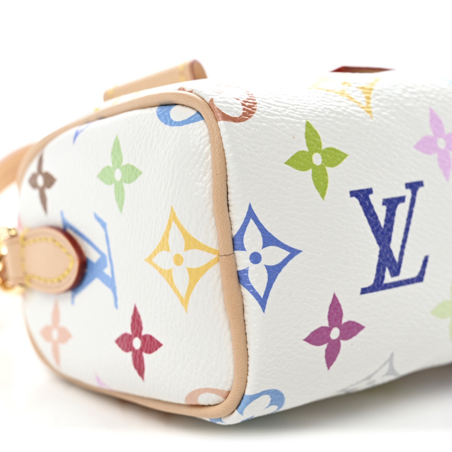 LV X TM Monogram Multicolor Nano Speedy White