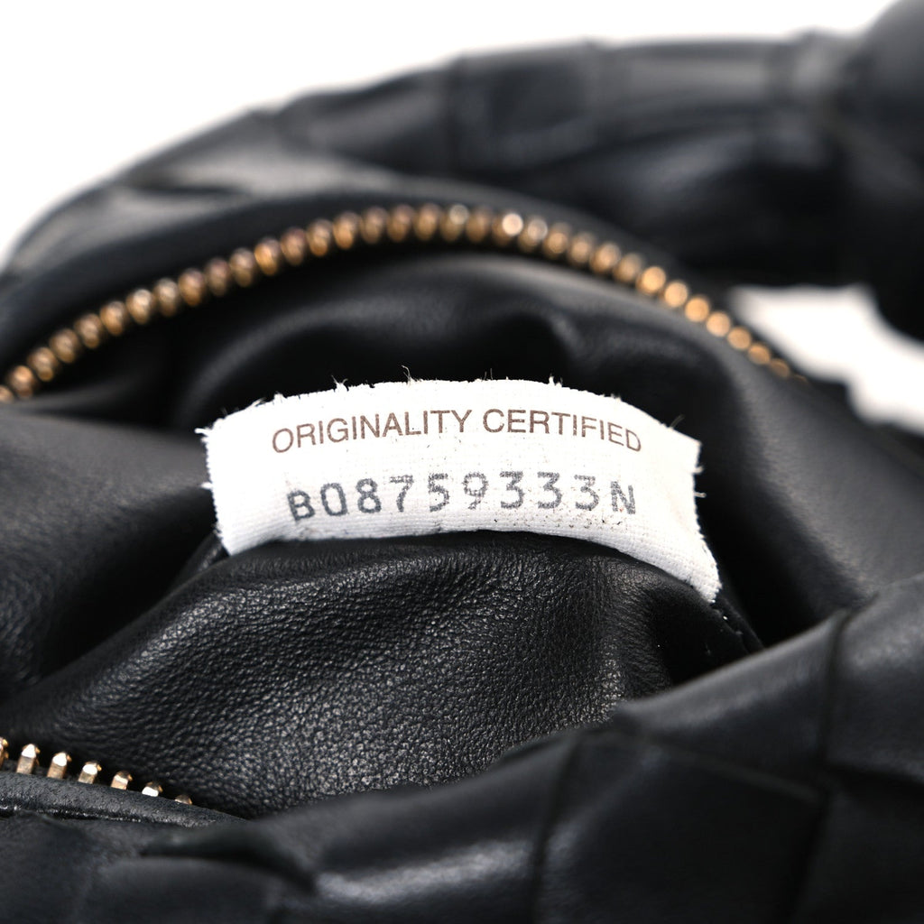 Nappa Intrecciato Mini Jodie Black