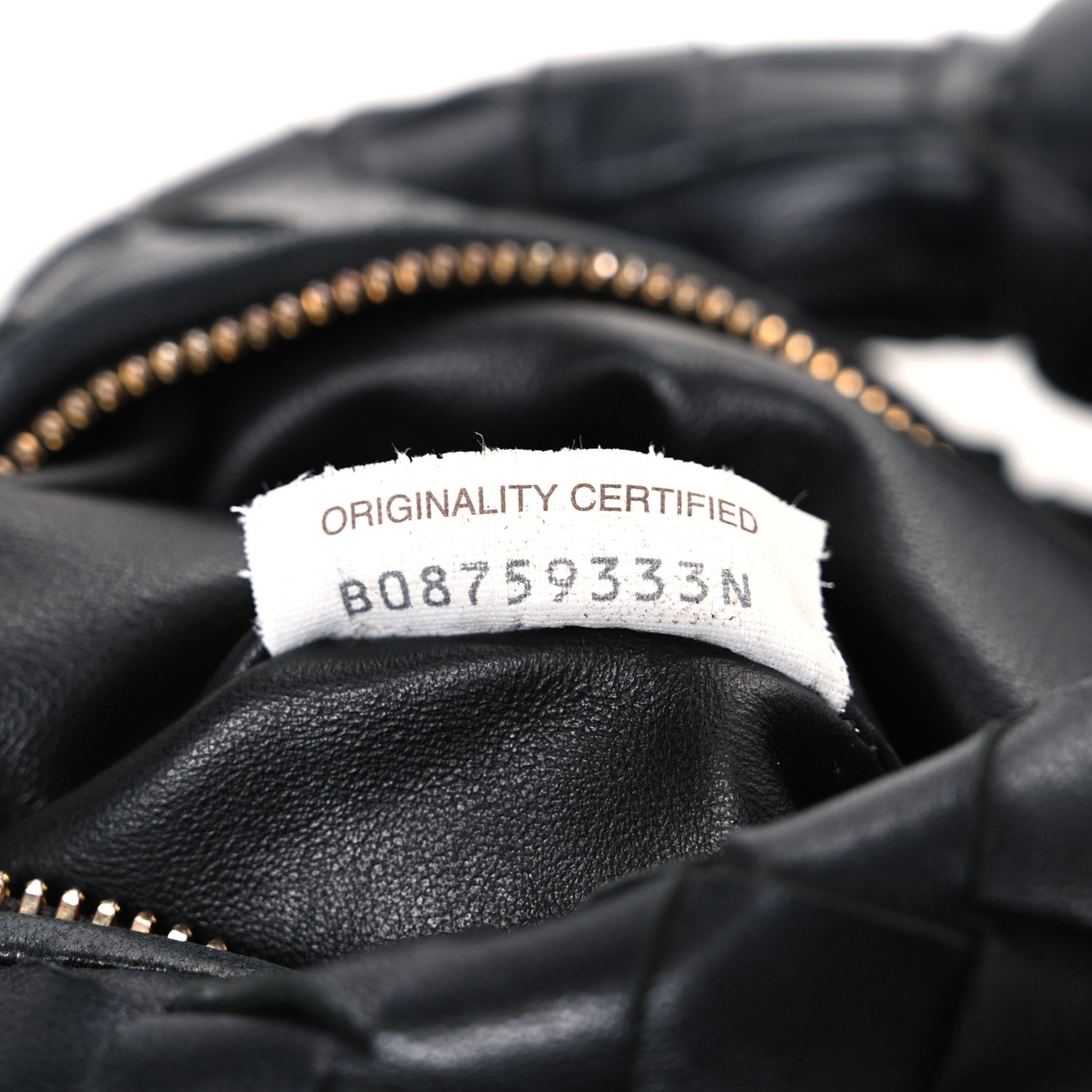 Nappa Intrecciato Mini Jodie Black