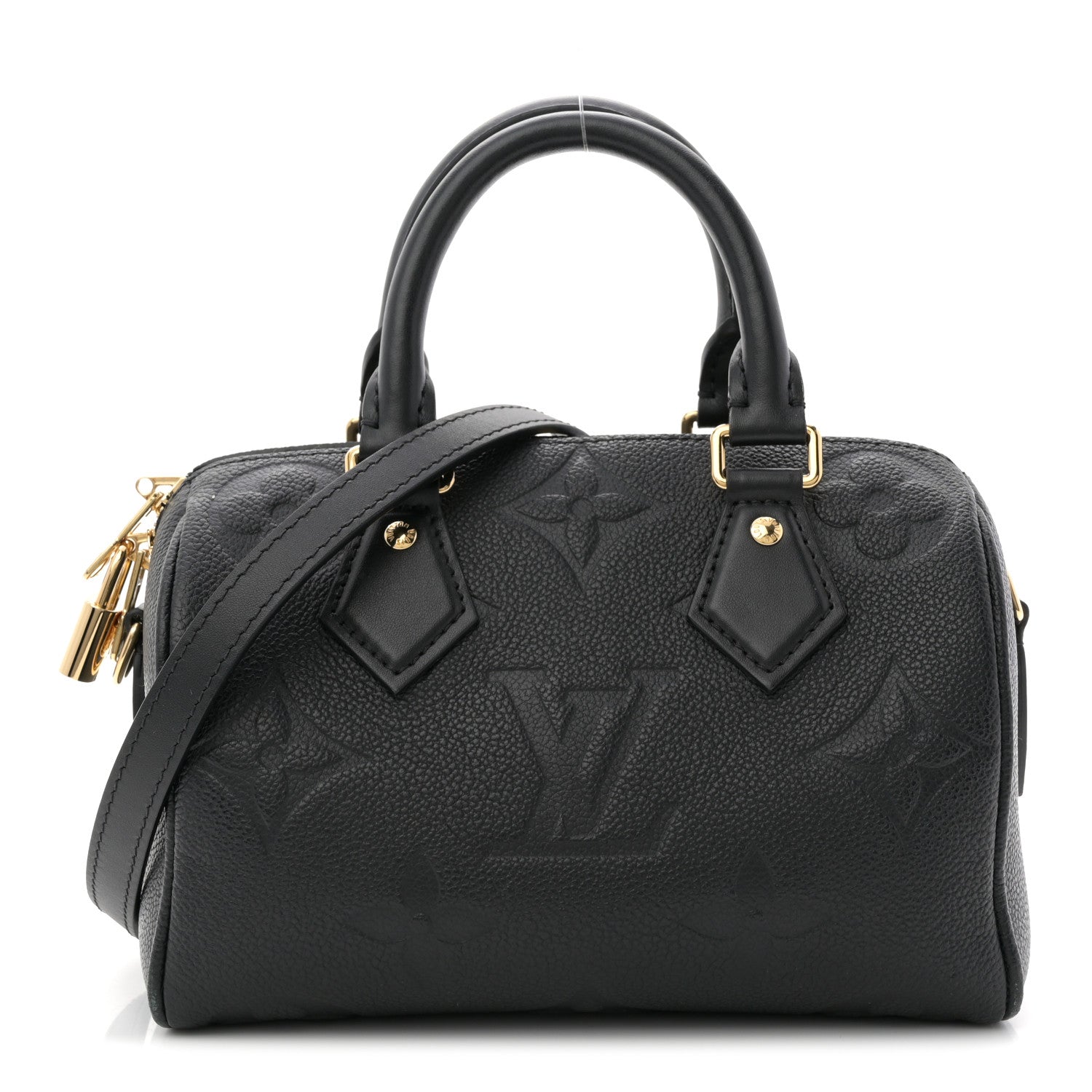 Empreinte Monogram Giant Speedy Bandouliere 20 Black