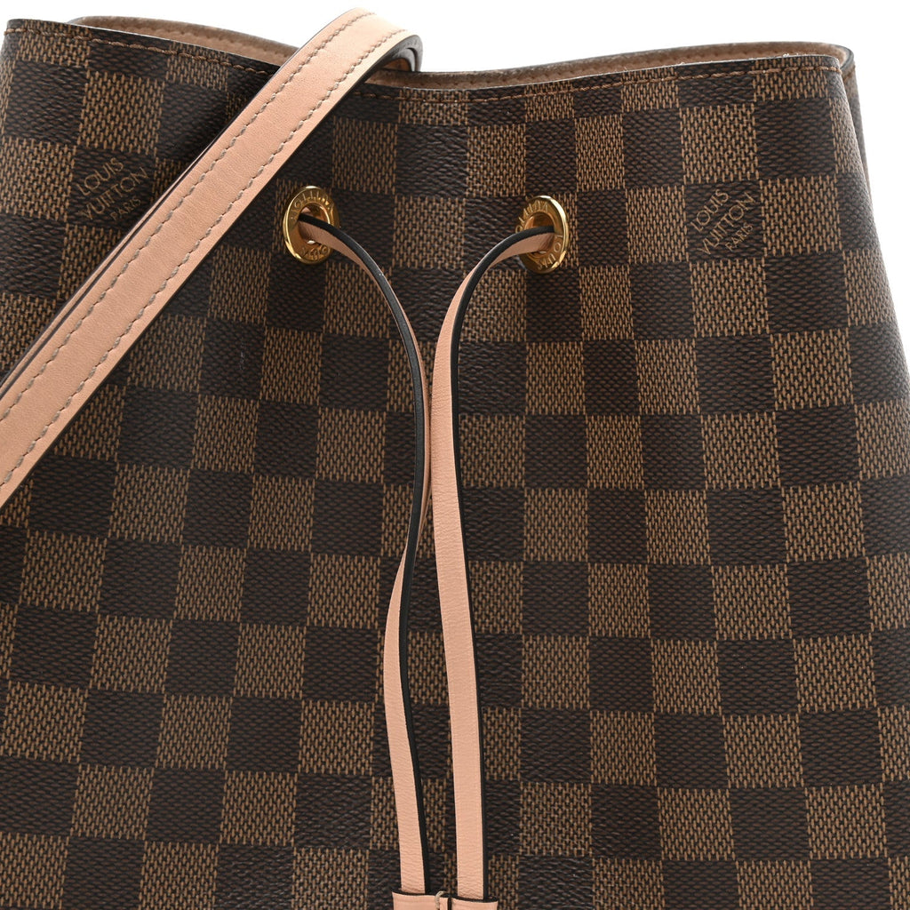Damier Ebene Neonoe MM Venus Pink