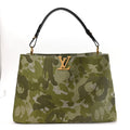 LV X TM Washed Denim Artycapucines Camouflage XXXL Khaki