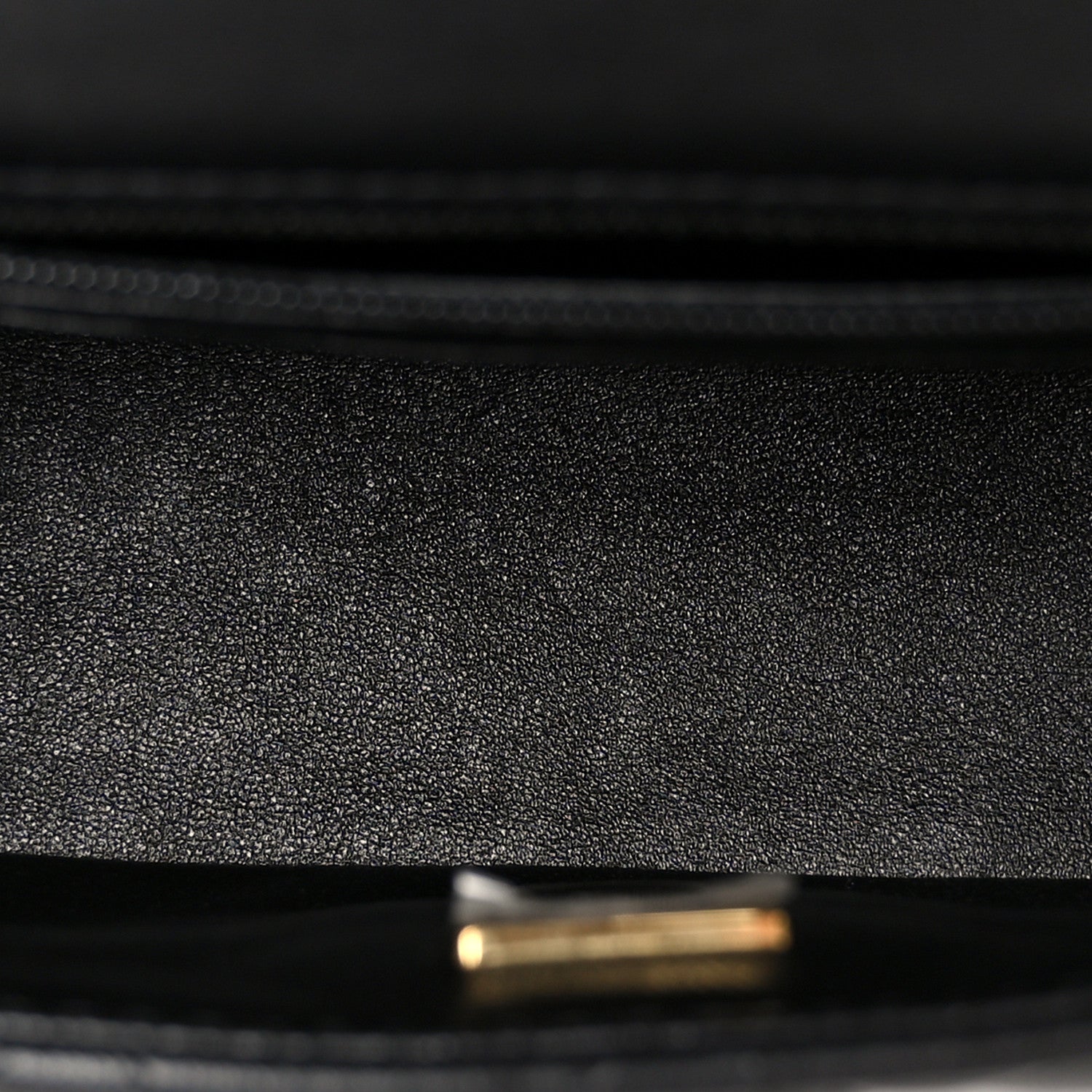 Lambskin Quilted Mini Square Flap Black