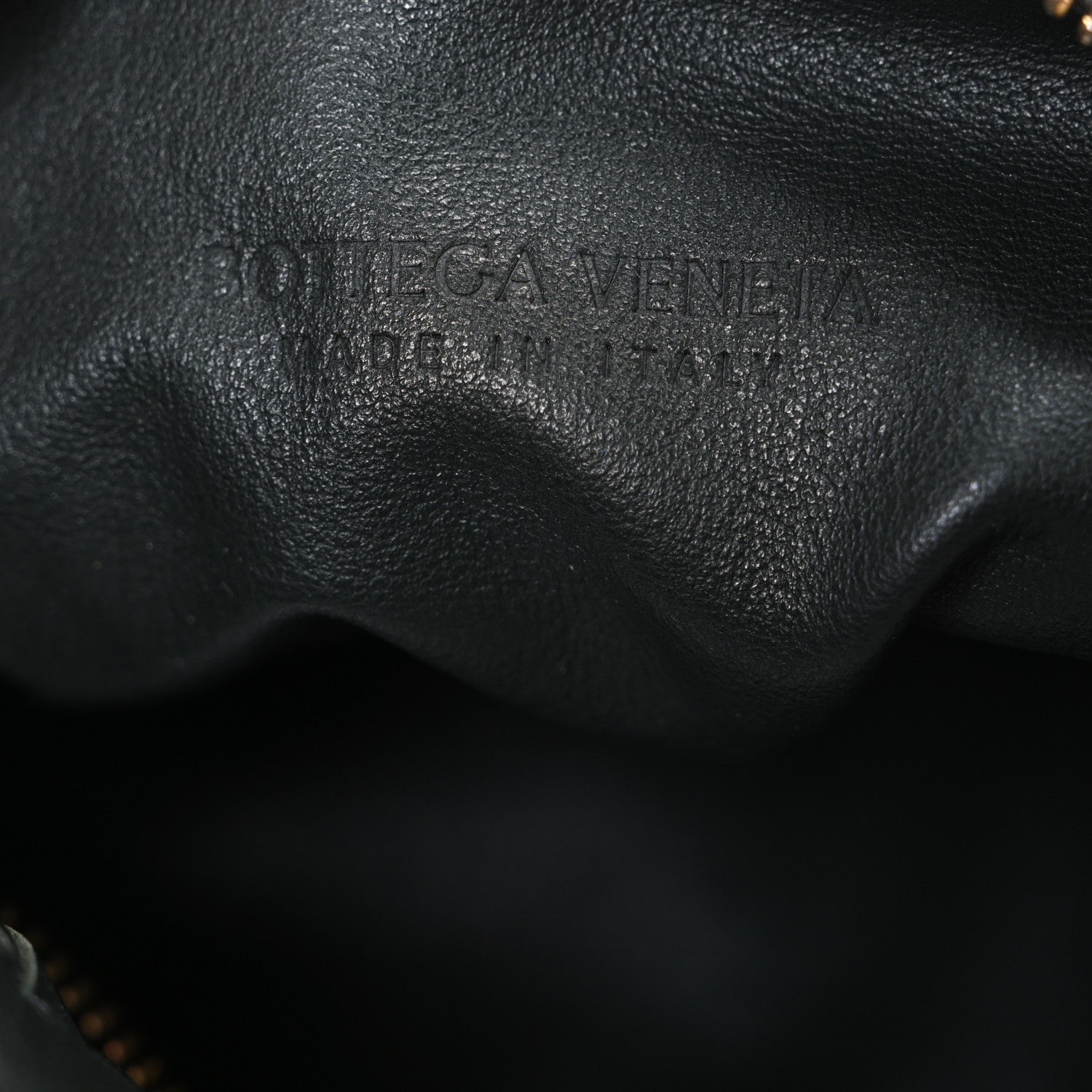 Nappa Intrecciato Mini Jodie Dark Moss