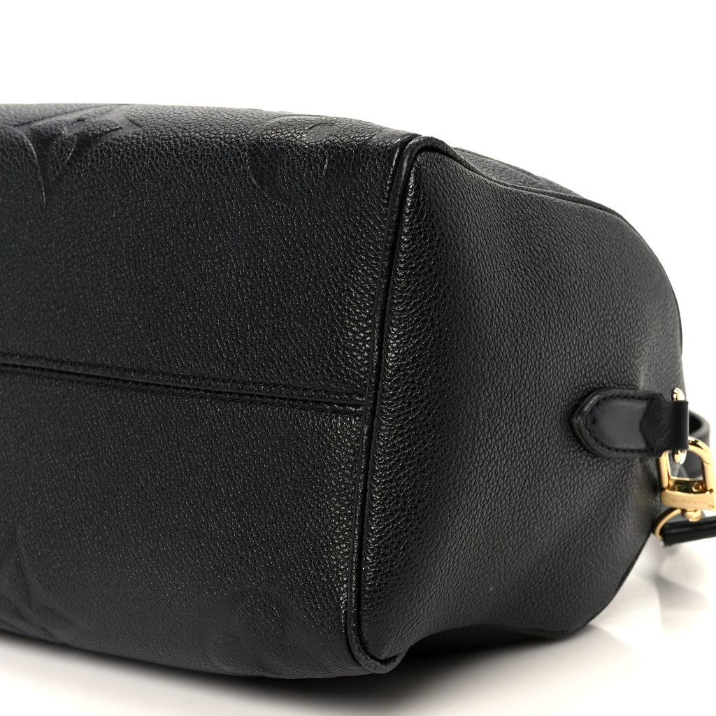 Empreinte Monogram Giant Speedy Bandouliere 25 Black
