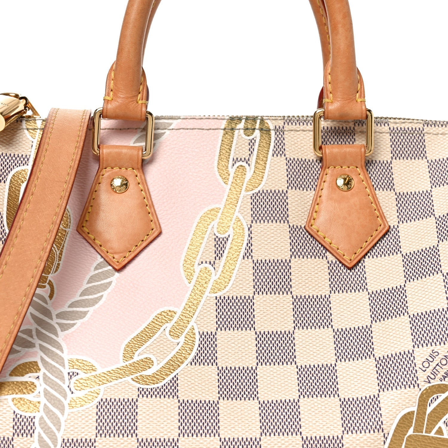 Damier Azur Nautical Speedy Bandouliere 25