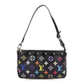 LV X TM Monogram Multicolor Pochette Accessories Black