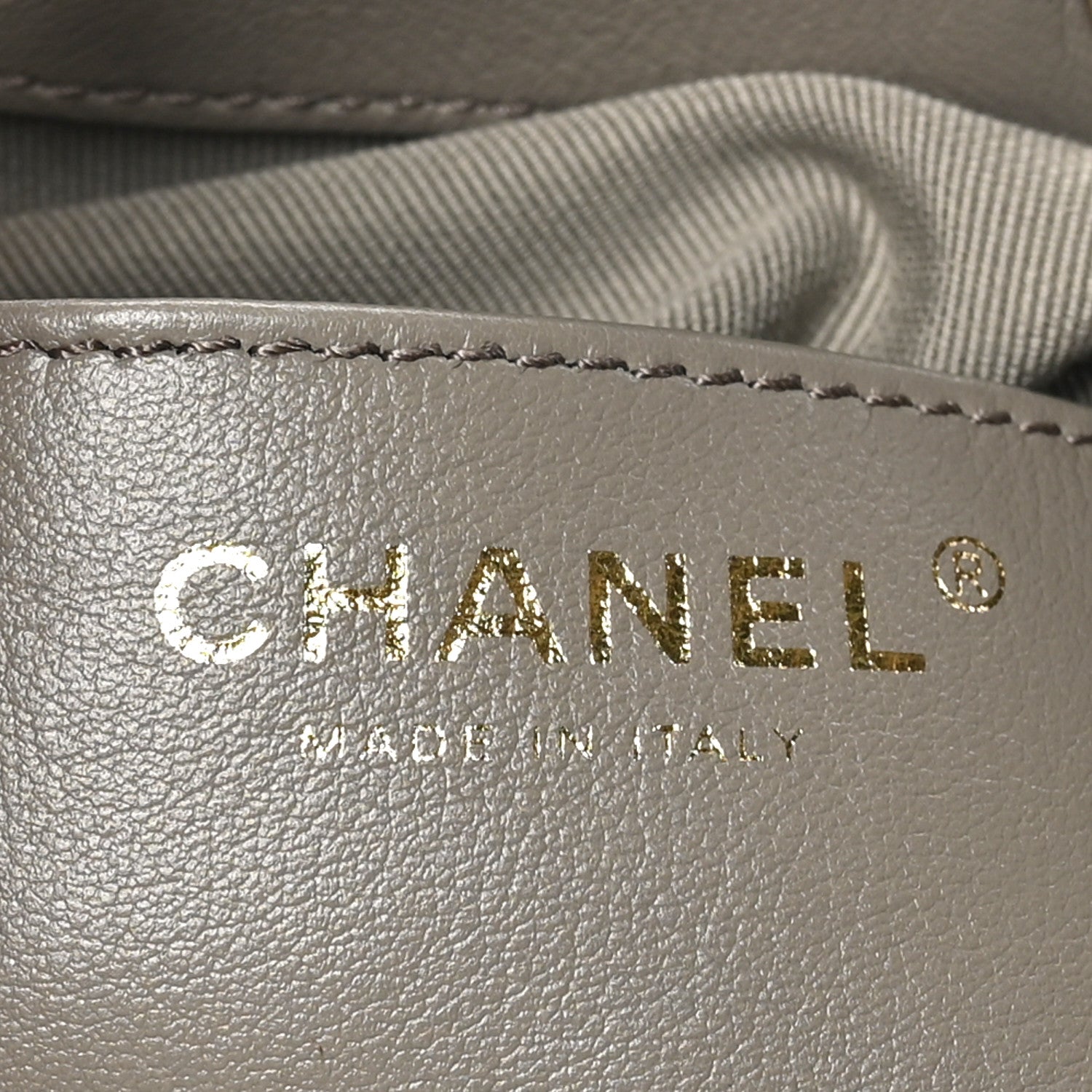 Suede Quilted Medium Chanel 25 Handbag Dark Grey
