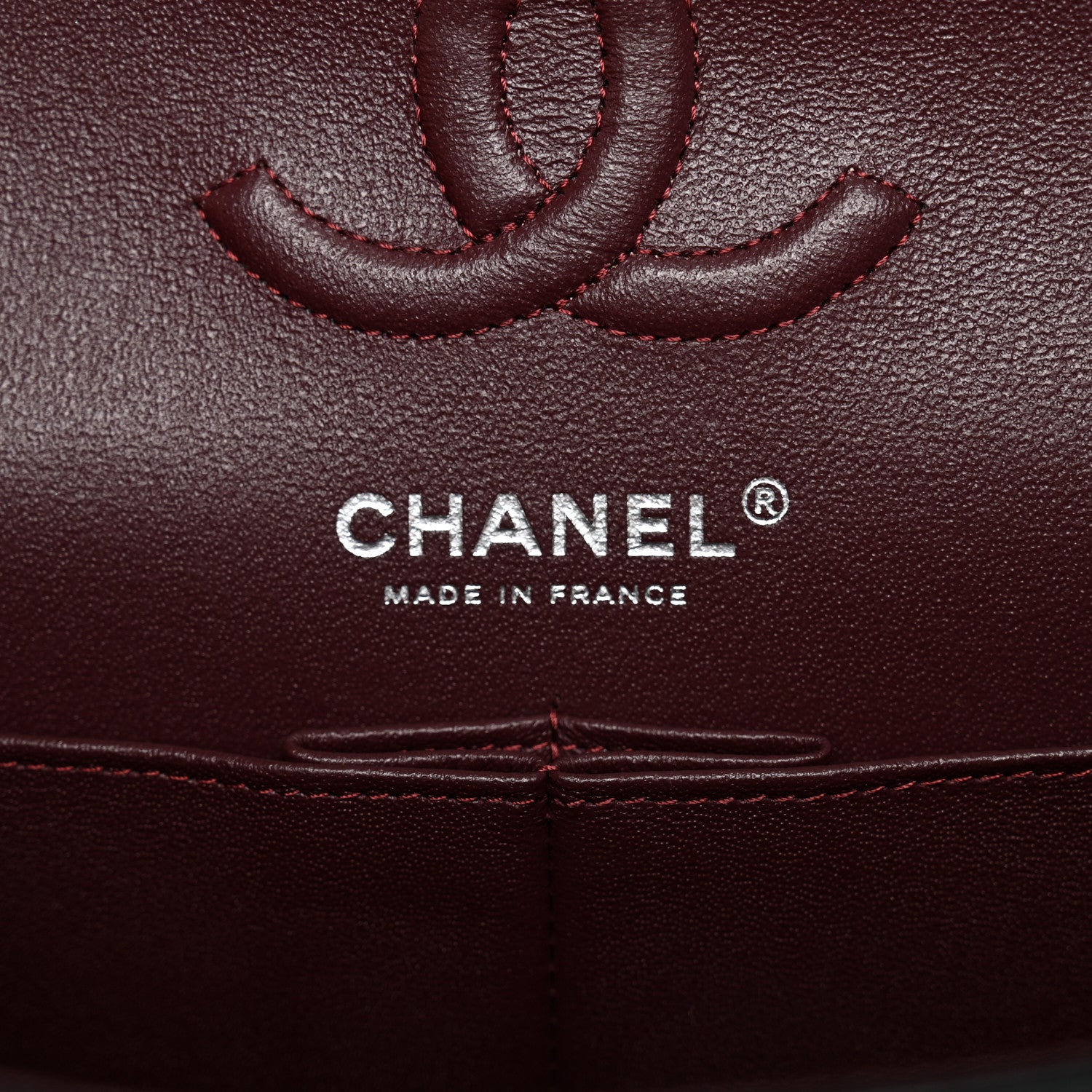 Lambskin Quilted Small Double Flap Black