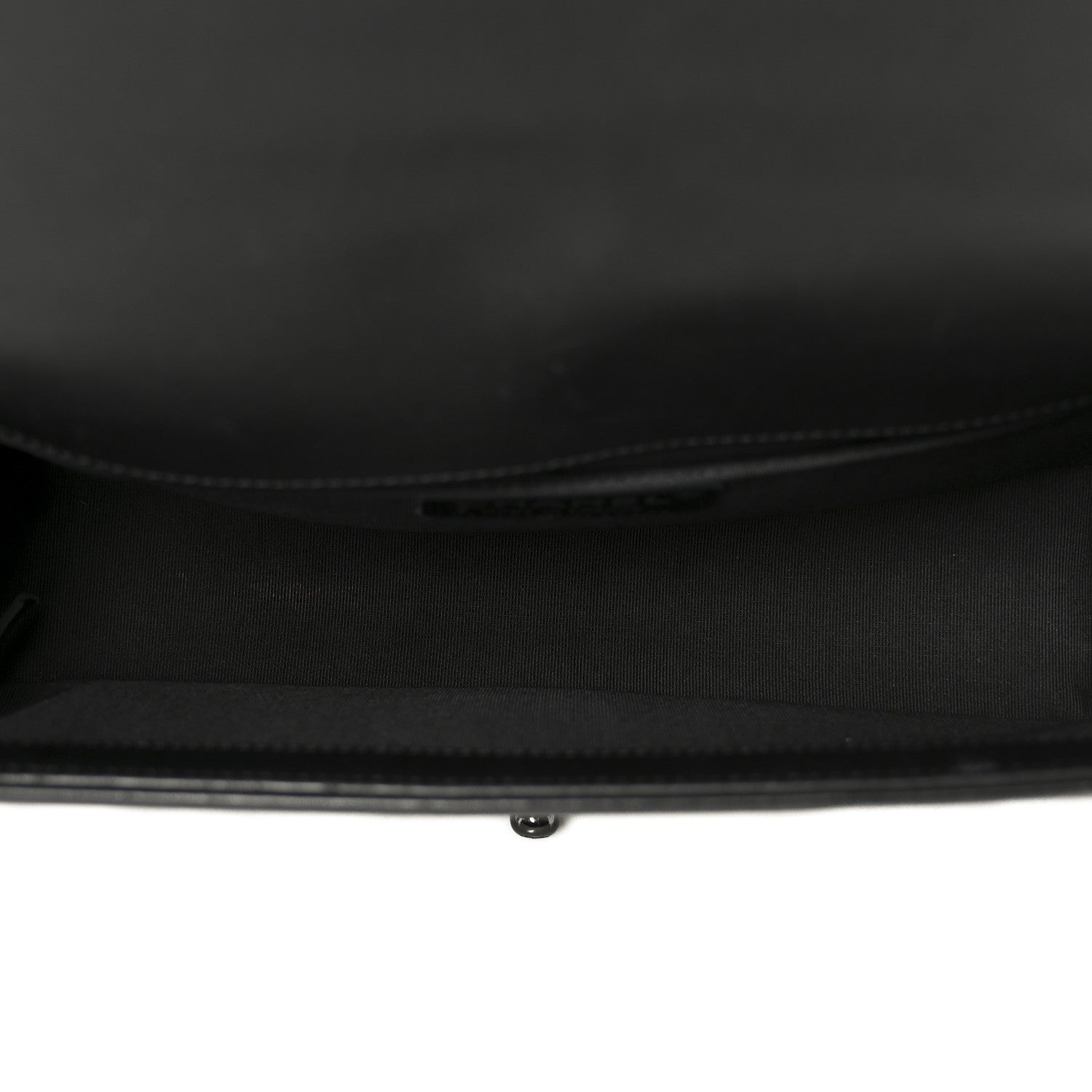 Calfskin Quilted Medium Boy Flap So Black