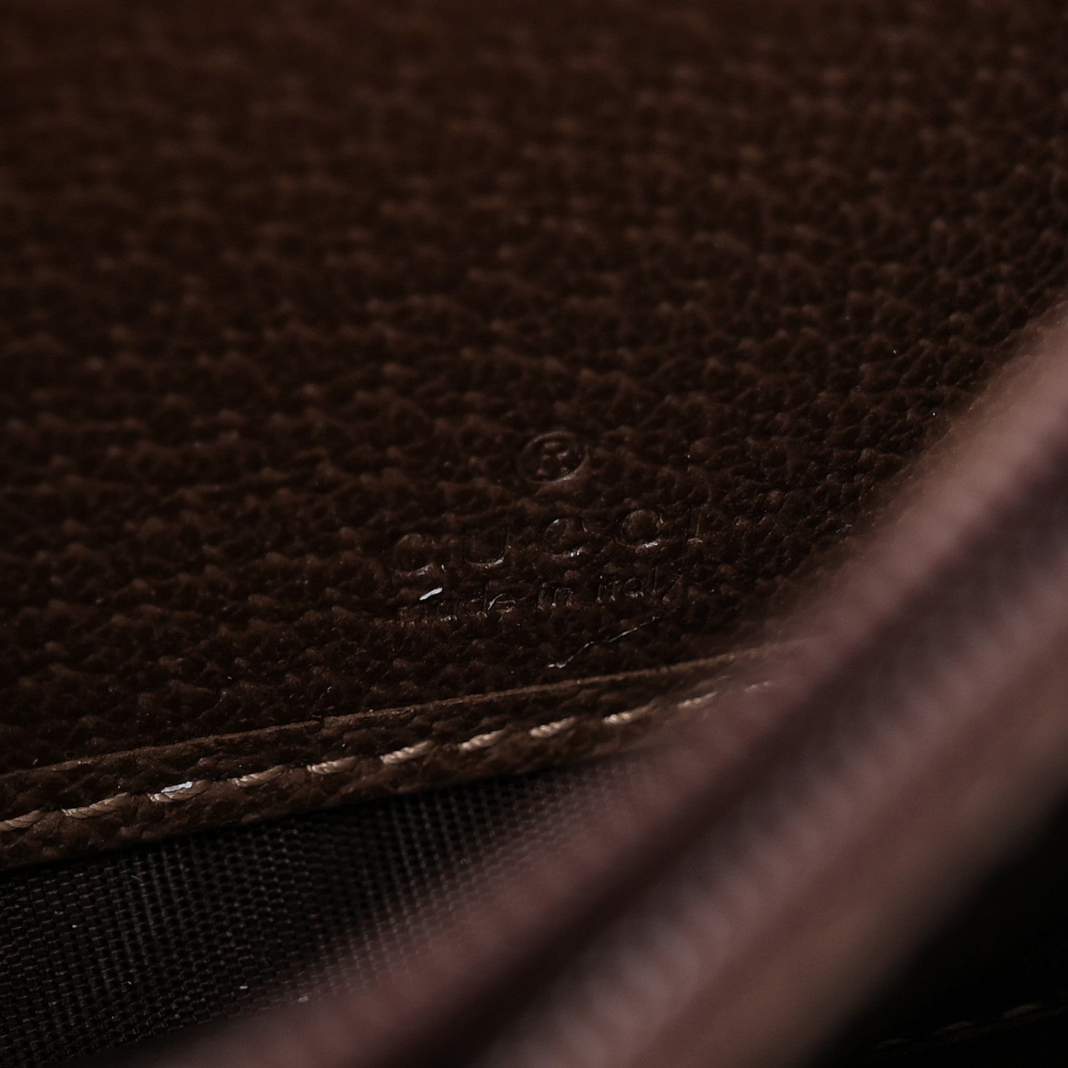 GG Supreme Monogram Web Ophidia Wallet On Chain Brown