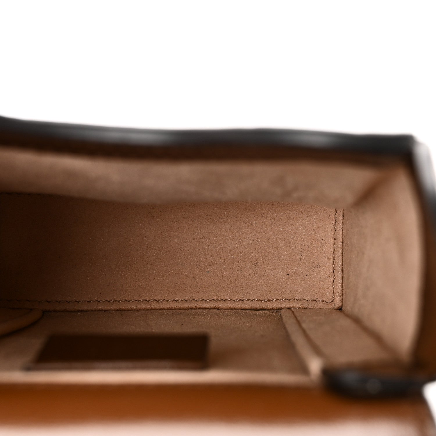 GG Supreme Monogram Mini Horsebit 1955 Crossbody Bag Beige Brown Sugar