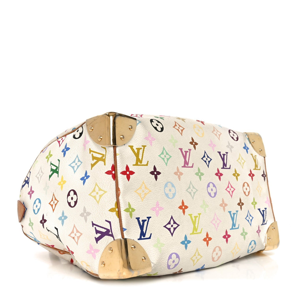 Monogram Multicolor Speedy 30 White