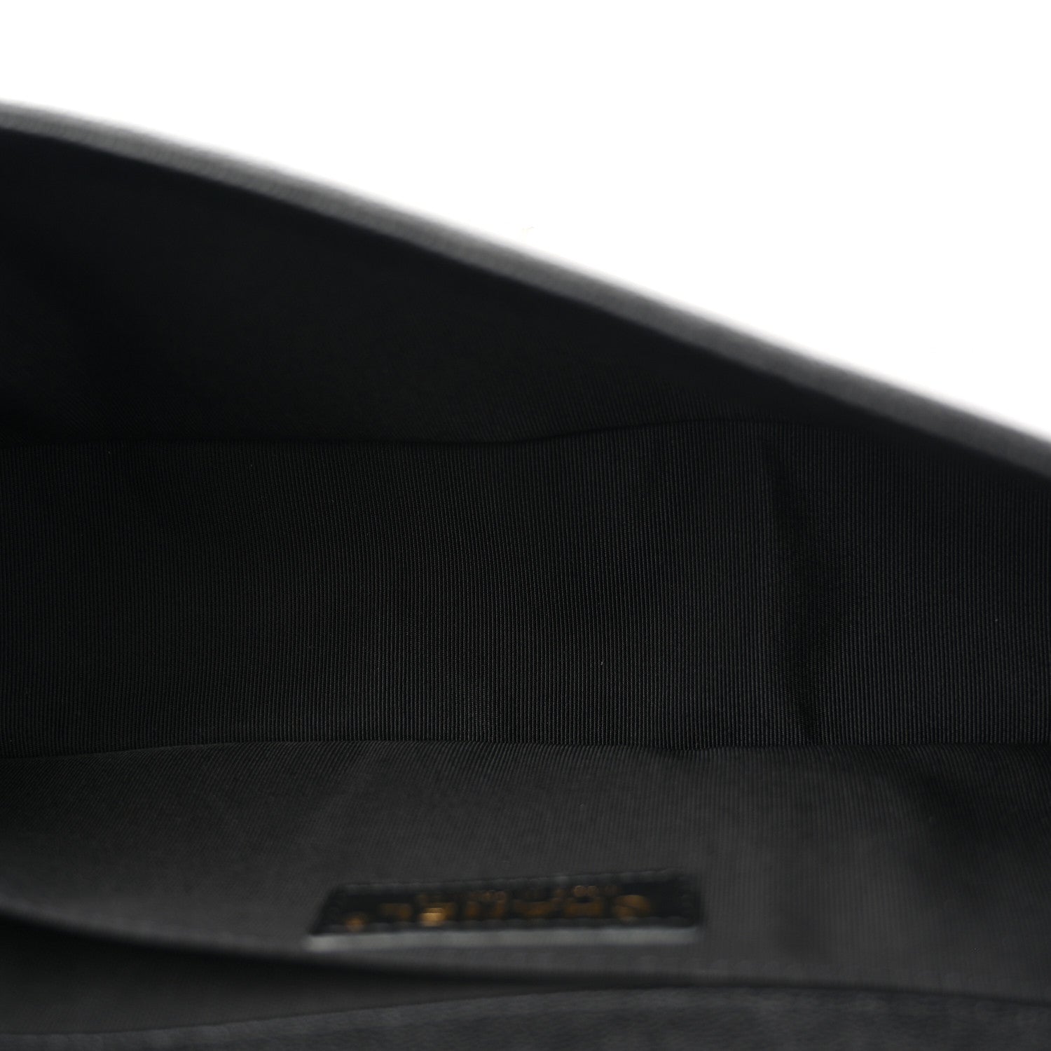 Caviar Chevron Quilted Medium Boy Flap Black