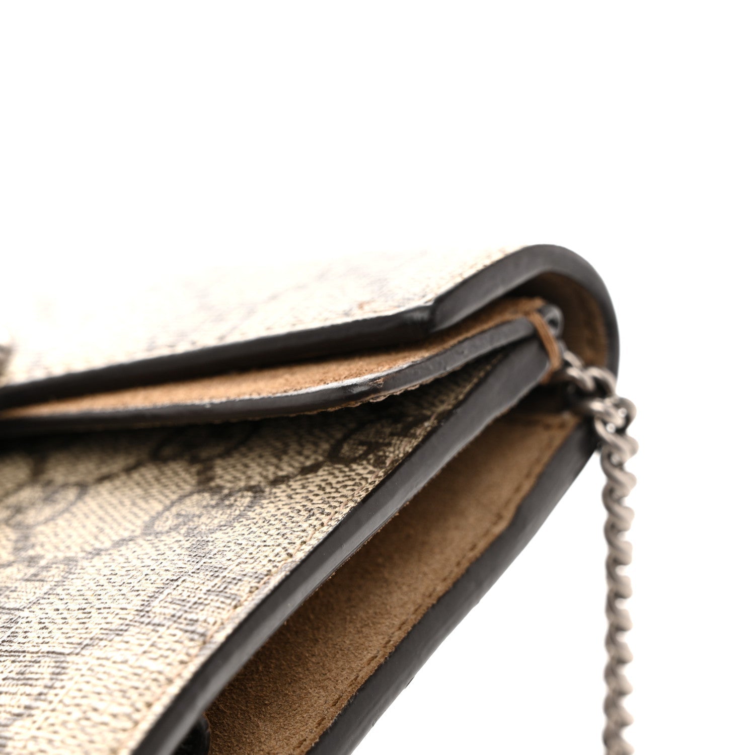 GG Supreme Monogram Super Mini Dionysus Shoulder Bag Taupe
