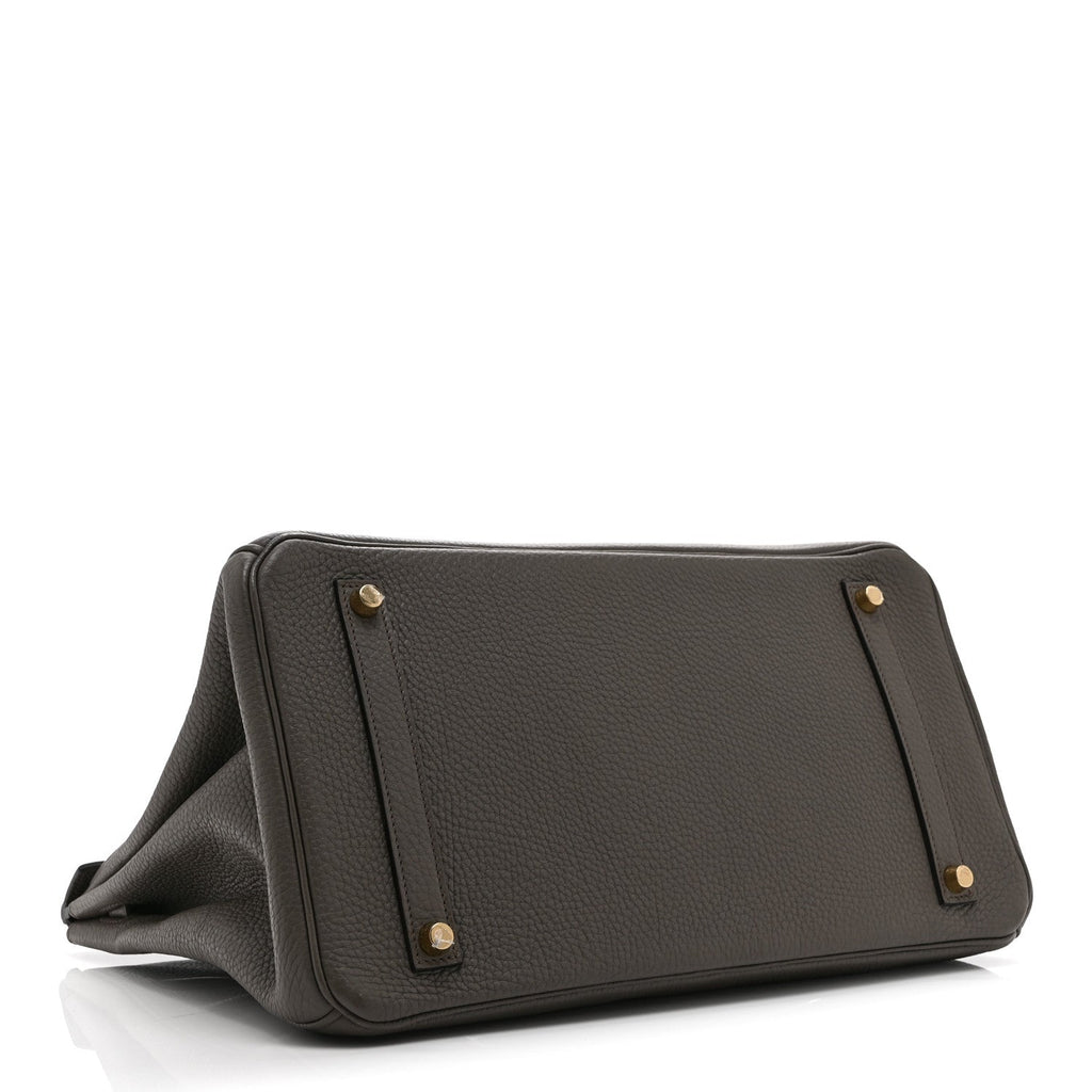 Taurillon Clemence Birkin 35 Etain