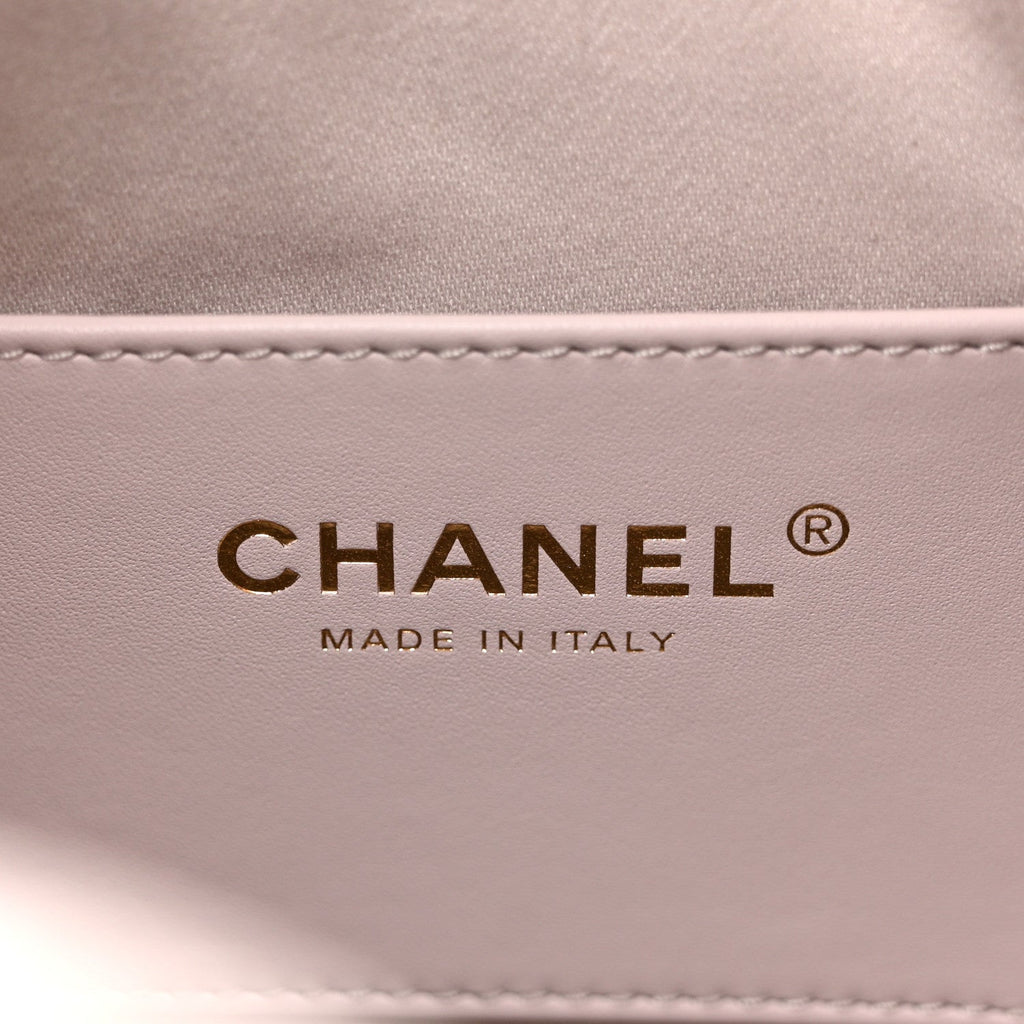Caviar Quilted Small Chanel 25 Handbag Lilas Lilac