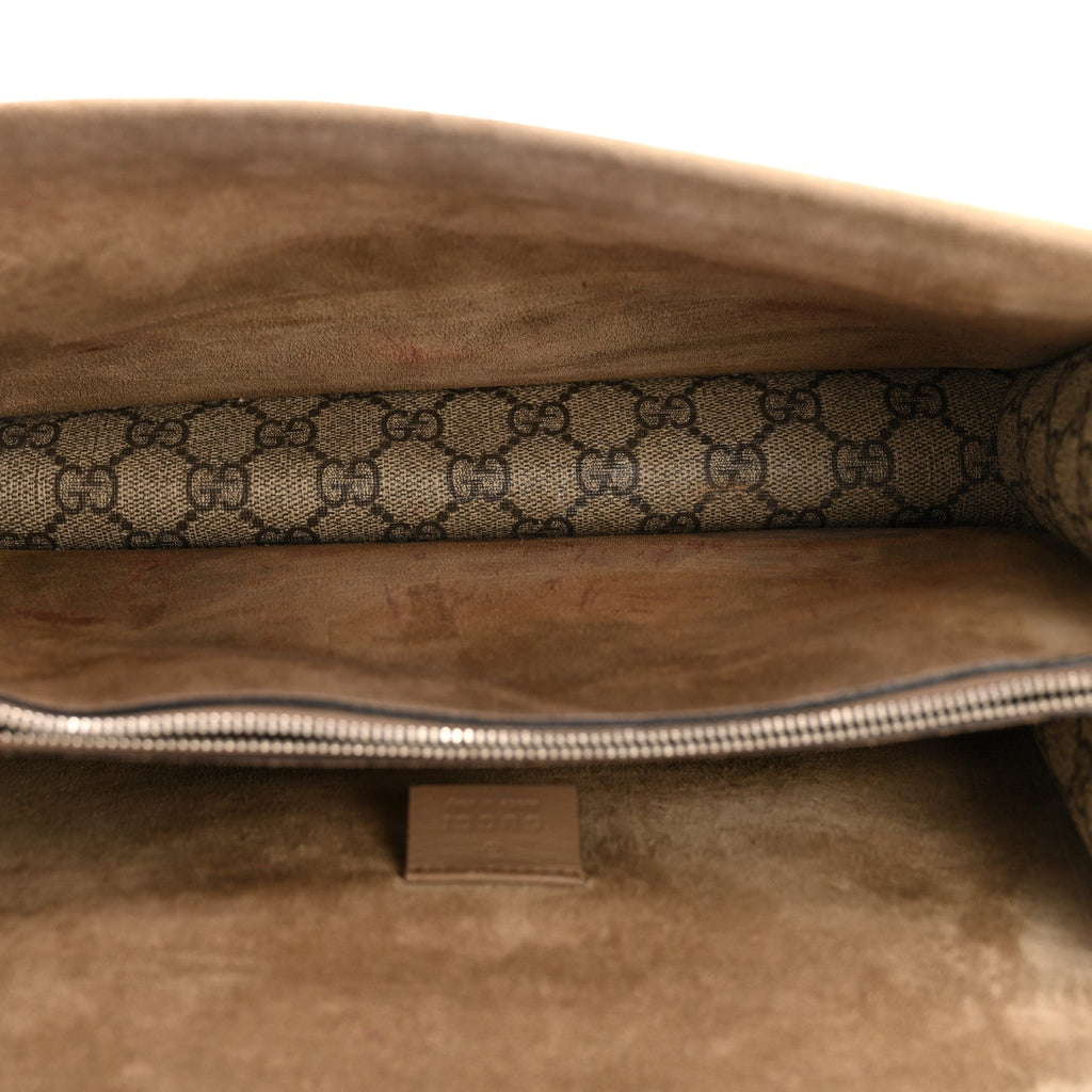 GG Supreme Monogram Small Dionysus Shoulder Bag Taupe