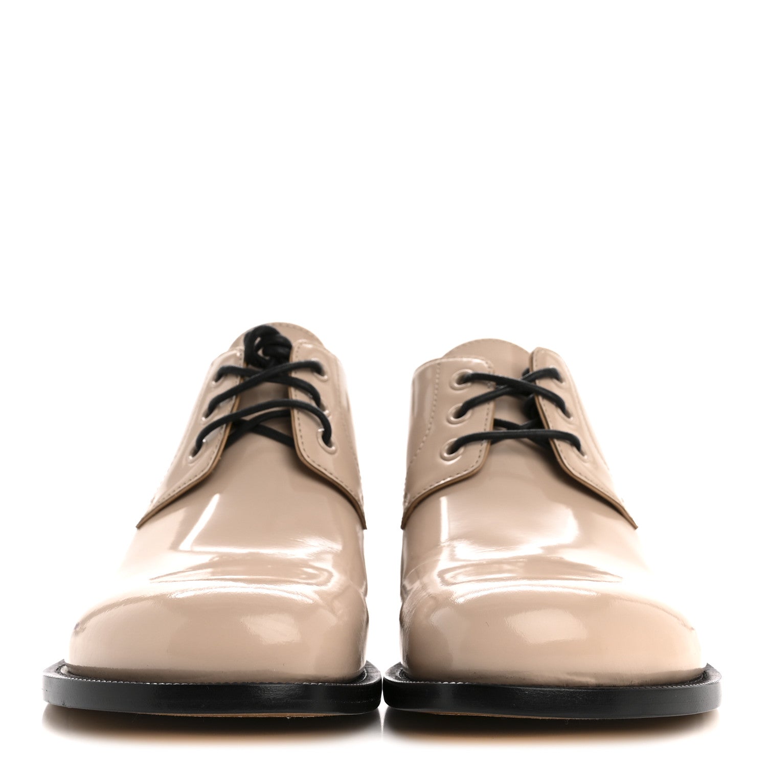 Brushed Calfskin Campo Derby Loafers 40 Light Pink