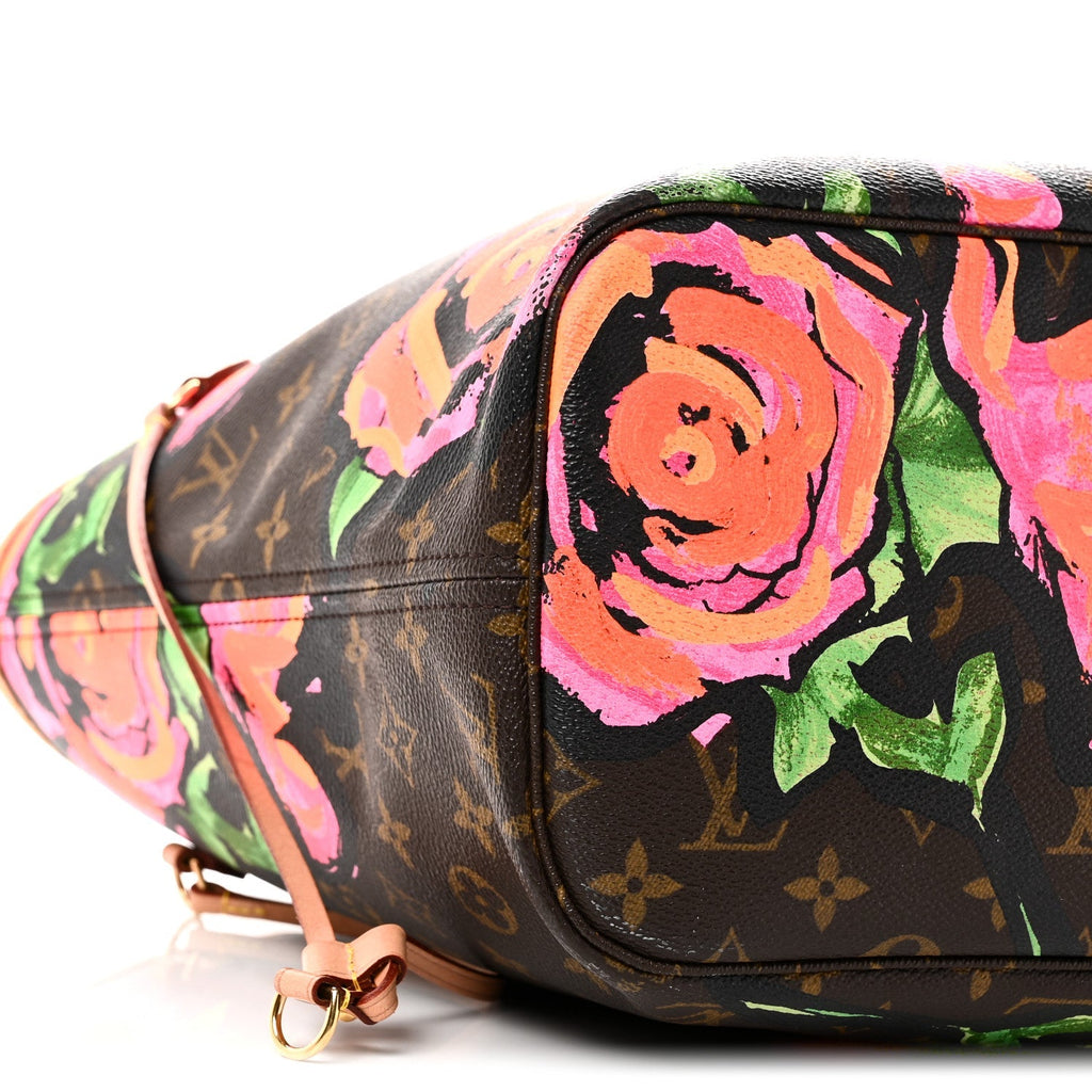 Monogram Roses Neverfull MM