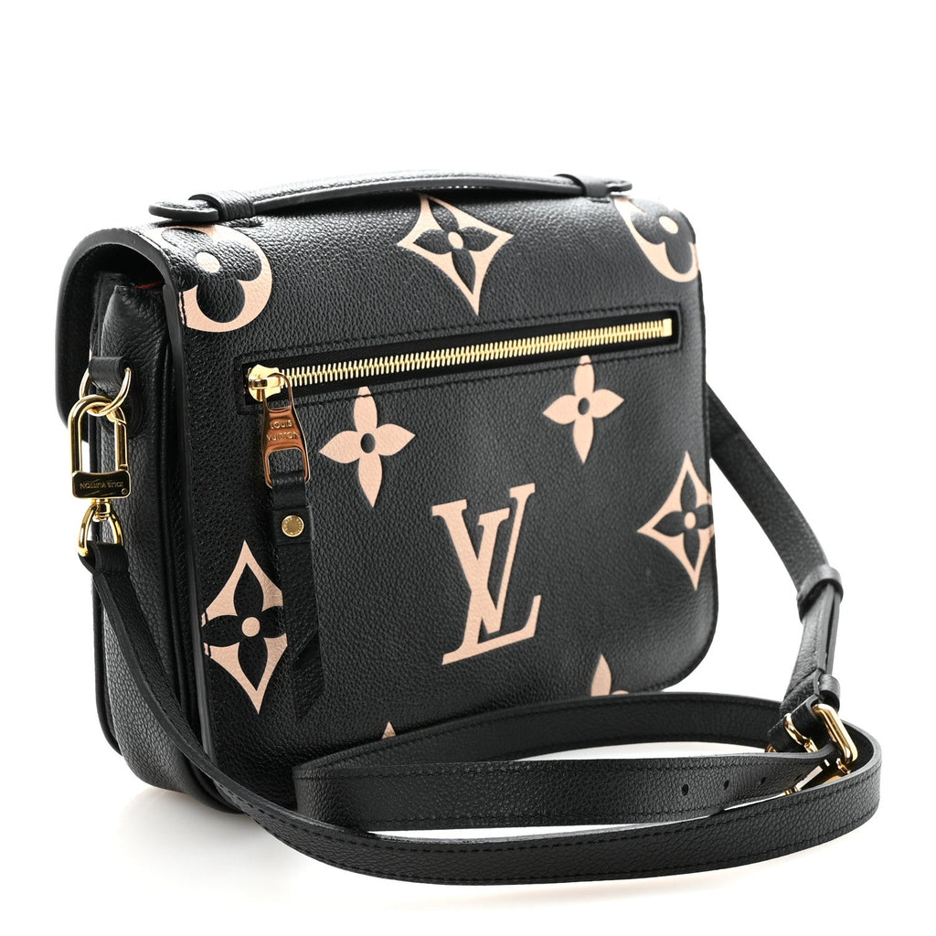 Empreinte Monogram Giant Pochette Metis Black Beige