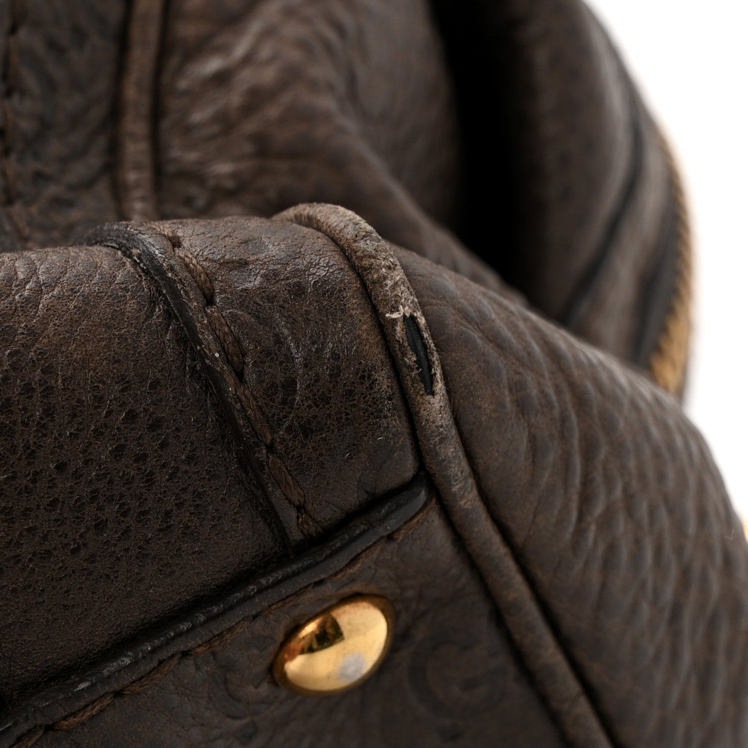 Guccissima Aviatrix Medium Boston Chocolate