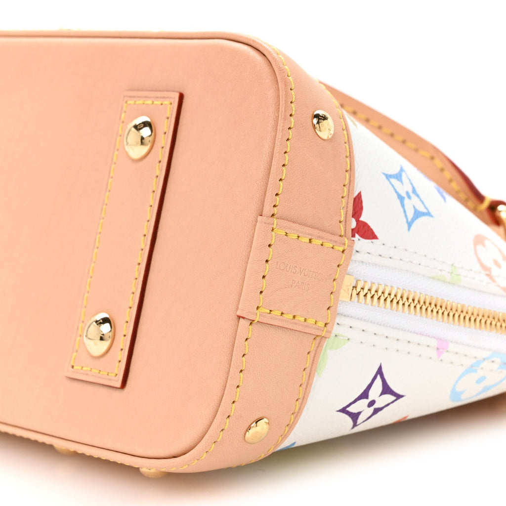 LV x TM Monogram Multicolor Alma BB White