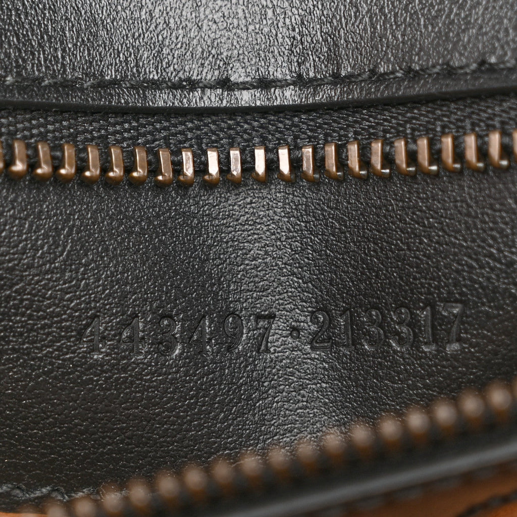 Calfskin Matelasse Small GG Marmont Shoulder Bag Black
