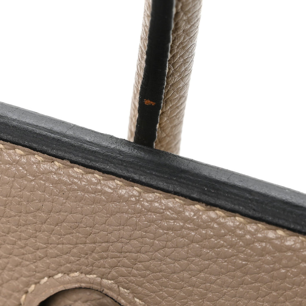 Togo Birkin 30 Gris Tourterelle