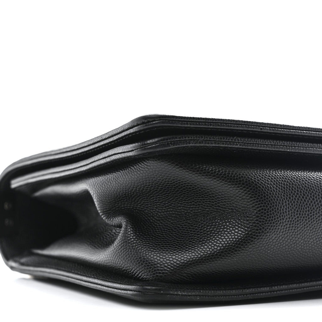 Caviar Quilted New Medium Boy Flap Black