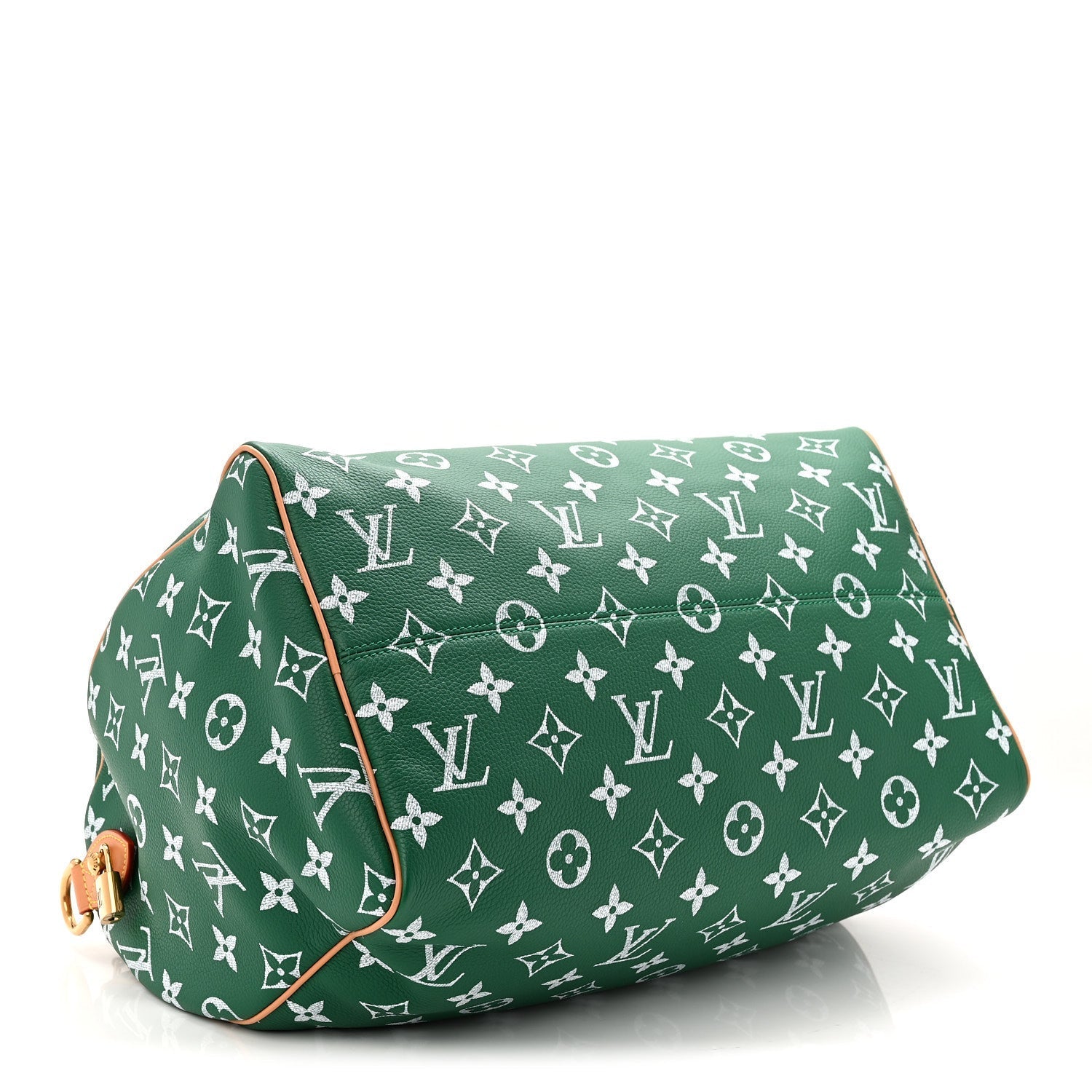 Calfskin Monogram Speedy P9 Bandouliere 40 Green