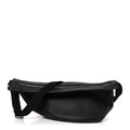 Grained Calfskin Large Slouchy Banana Bag Black