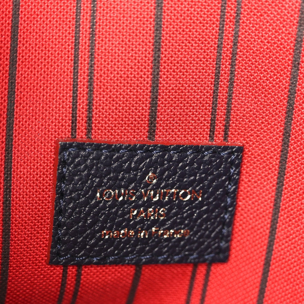 Empreinte Pochette Metis Marine Rouge