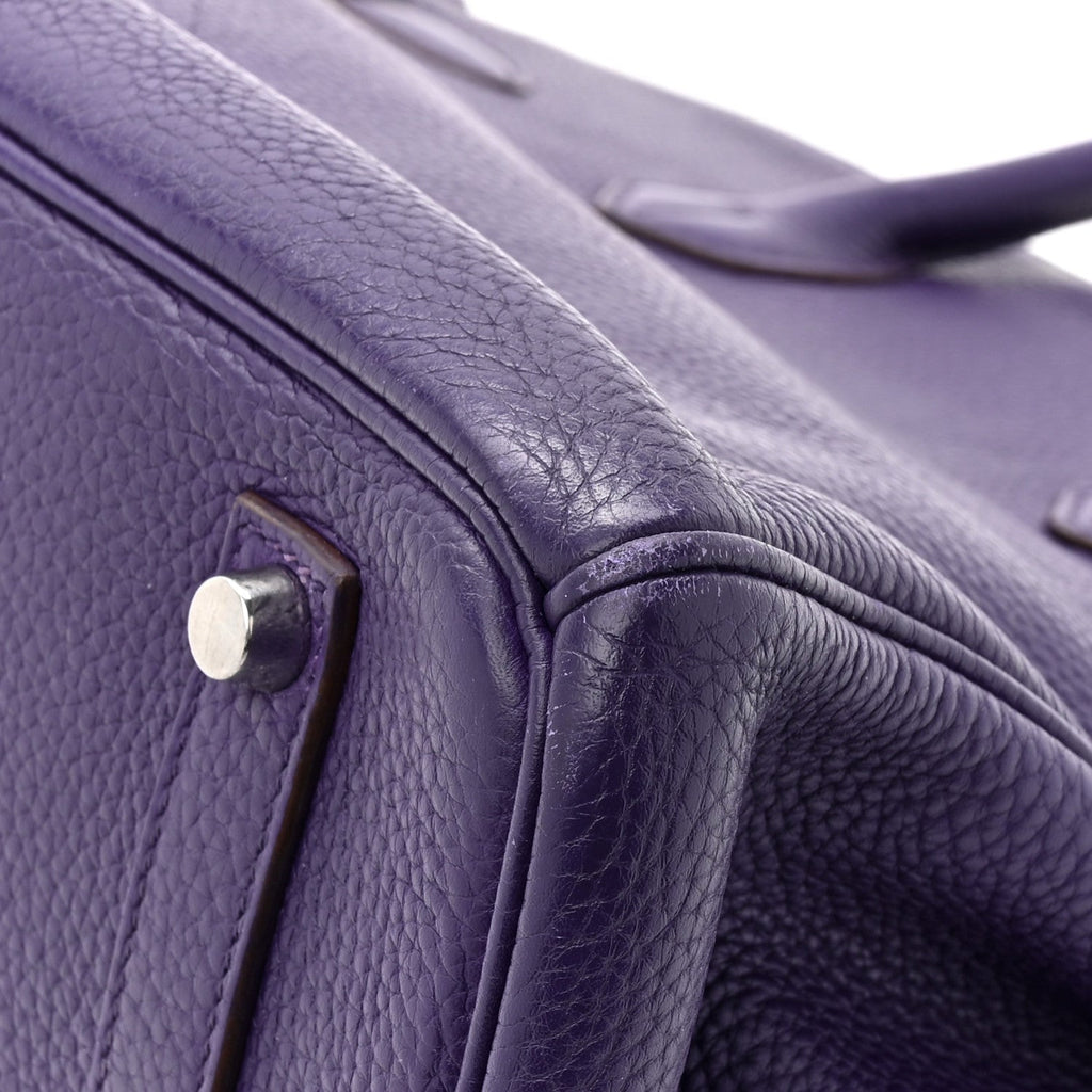 Taurillon Clemence Birkin 35 Iris