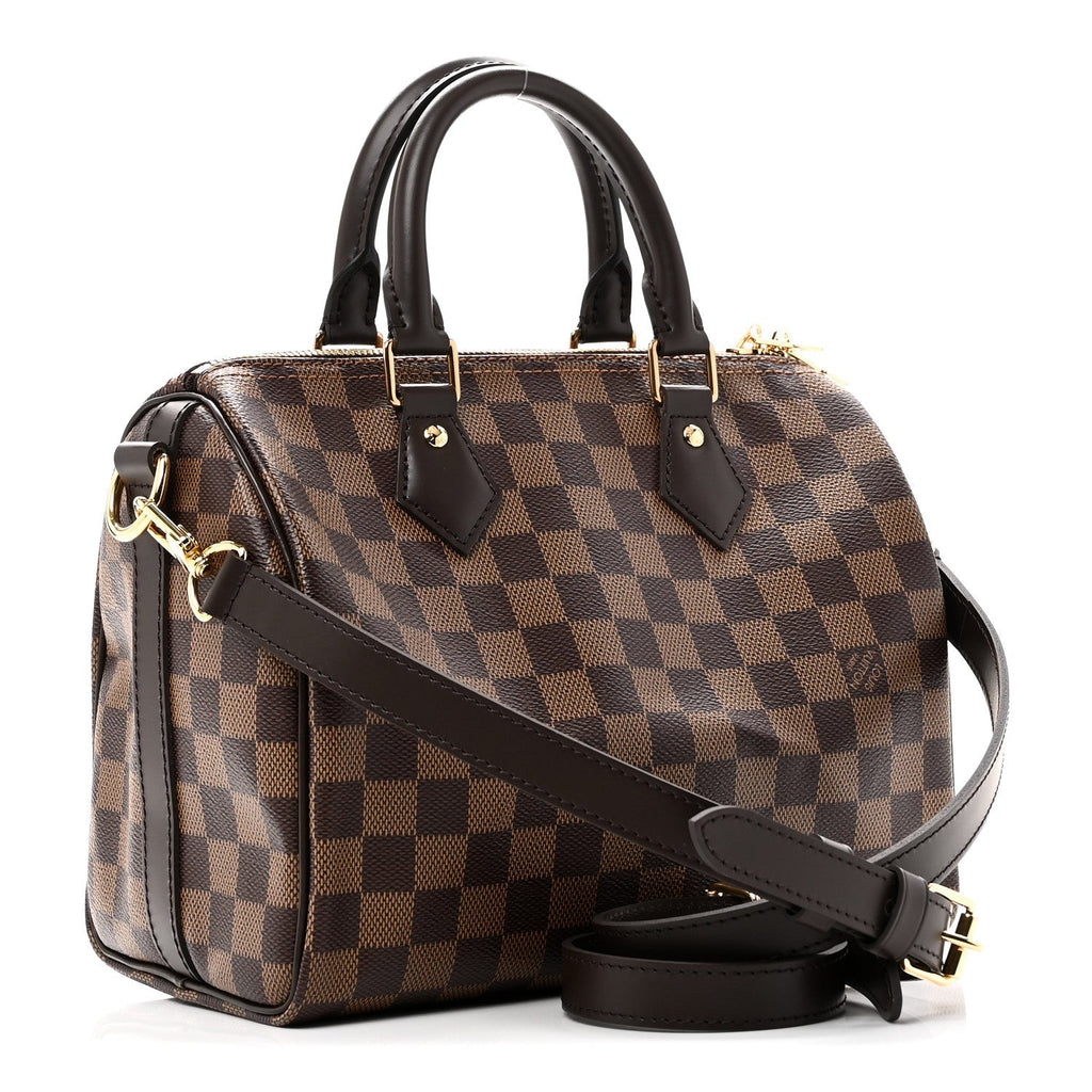 Damier Ebene Speedy Bandouliere 25