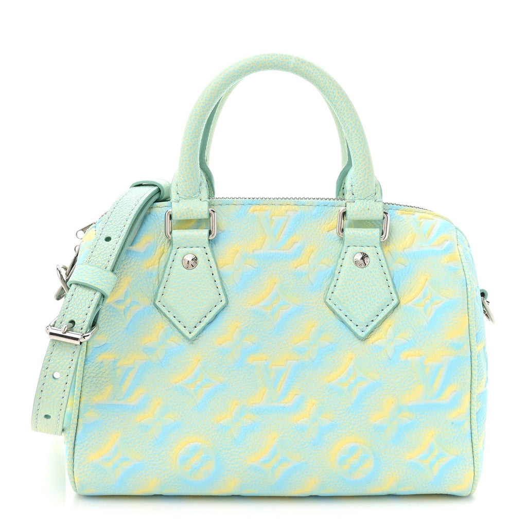 Empreinte Monogram Summer Stardust Speedy 20 Water Green