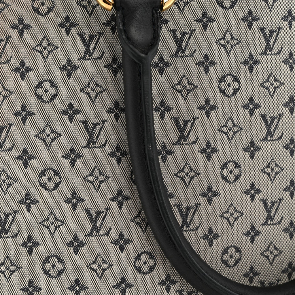 Mini Monogram Alma Haut Tote Blue