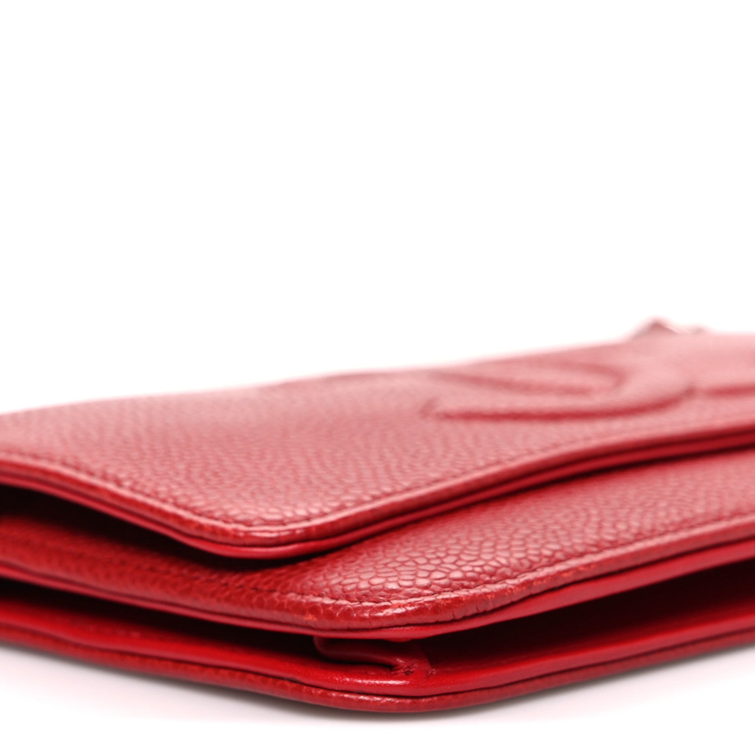 Caviar Timeless CC Wallet on Chain WOC Red