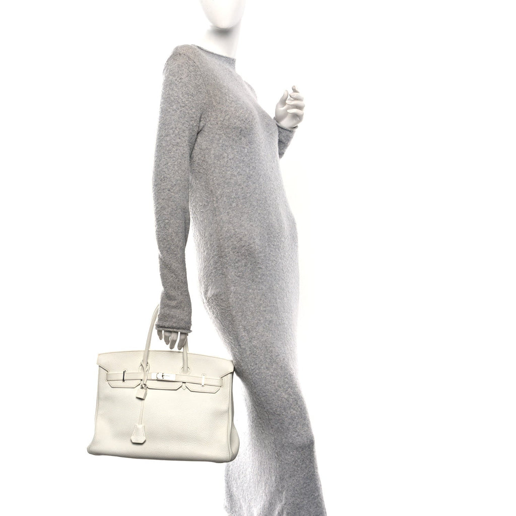 Togo Birkin 35 White