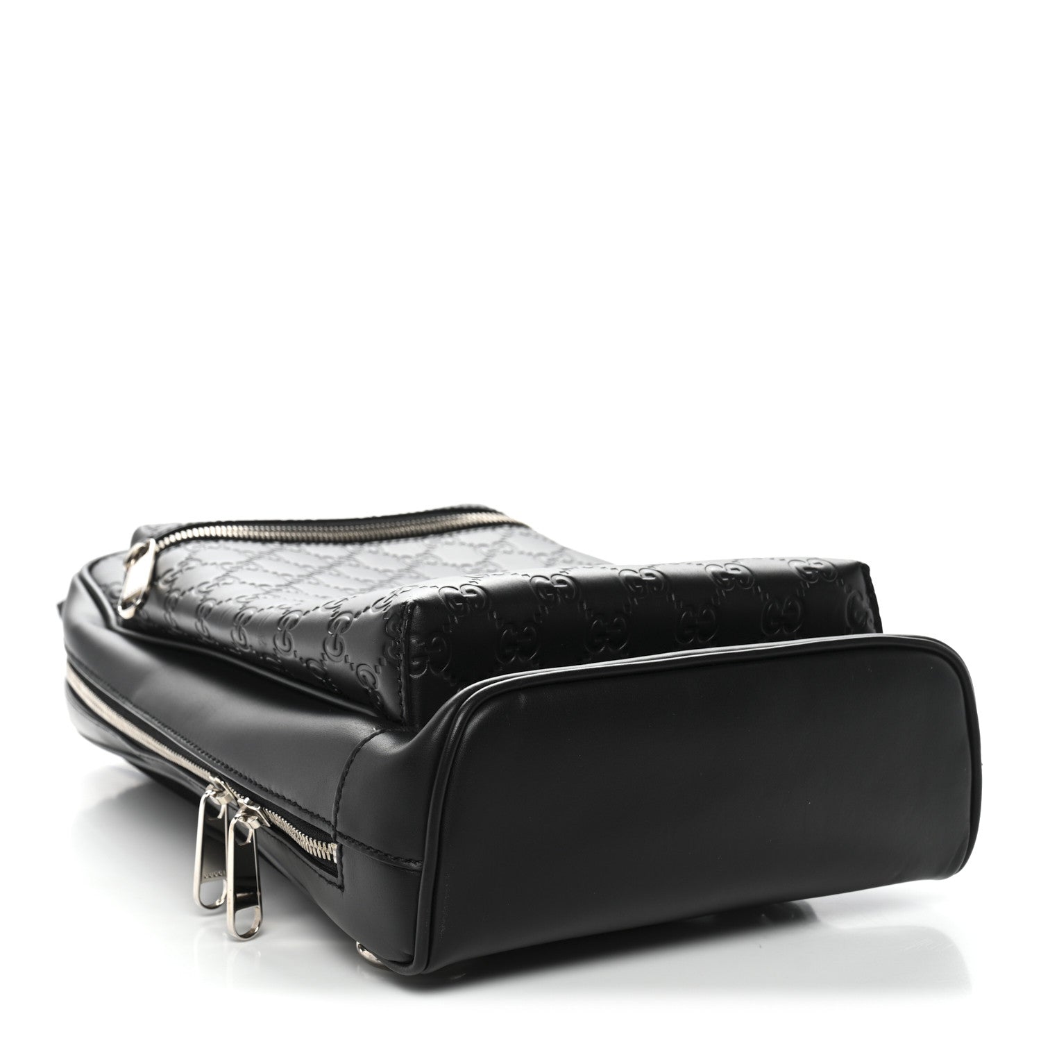 Guccissima Sling Backpack Black