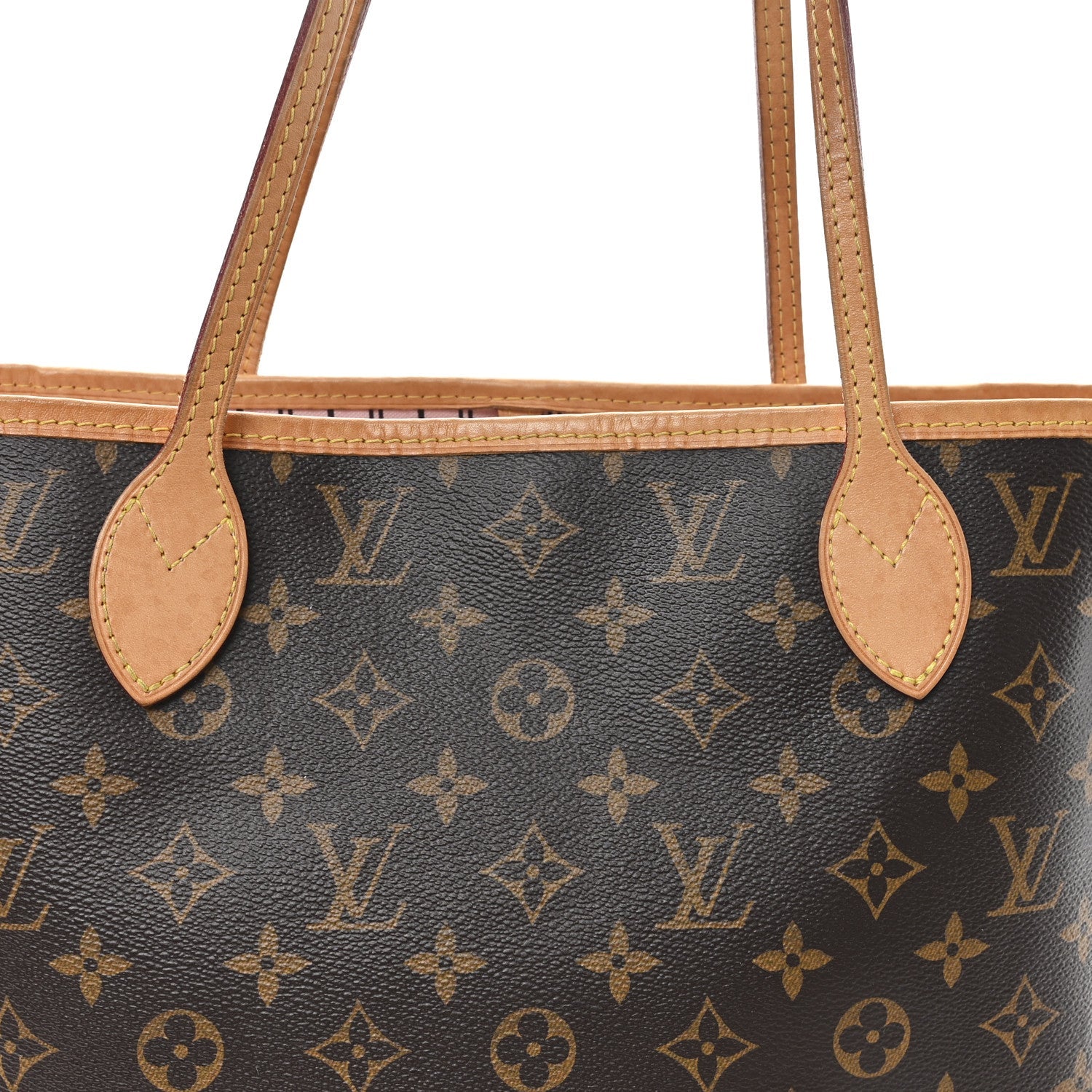 Monogram Neo Neverfull MM Rose Ballerine
